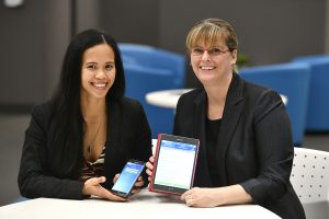 Jennifer Reguindin and Dr. Raquel Meyer