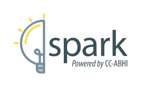 Picture of light bulb next to Spark logo