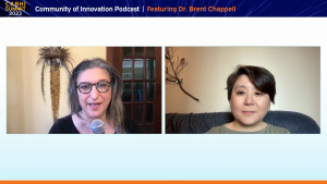 Allison Sekuler et Rosanne Aleong présentent le dernier épisode du podcast de la Community of Innovation.