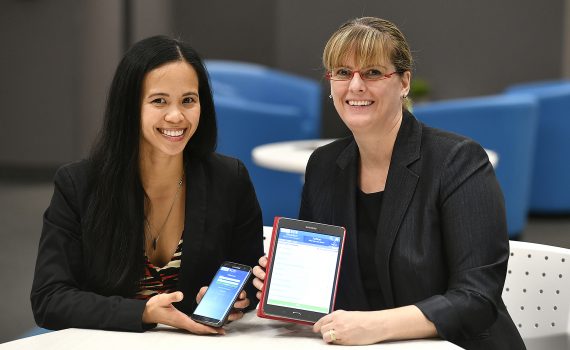 Jennifer Reguindin and Dr. Raquel Meyer