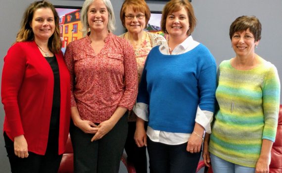 Deana Huntsbarger and the team who run the mindfulness program