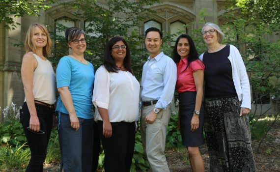 Todd Tran stands amongst the team who tested the Program